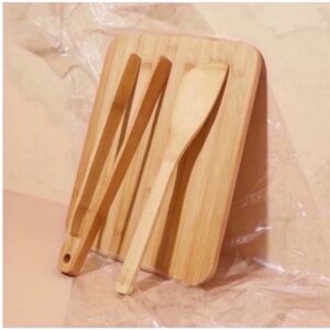 Bamboo 3-Piece Serving Set by Causebox Core